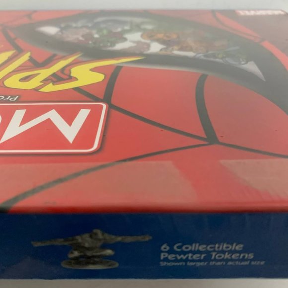 Vintage‎ Monopoly Spider-man Collector's Edition 2002 Board Game Hasbro Sealed - Picture 7 of 8